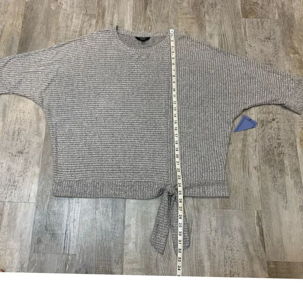NWT Vera Wang women’s tie front 3/4 sleeve sweater XXL - Picture 7 of 12